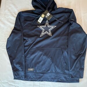 New Dallas Cowboys blue hoodie by New Era. XL.